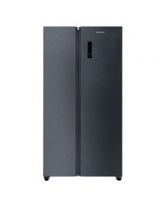 REFRIGERADORA NISATO NRF-517SMH 15PC 439LT SXS NO FROST INV. SIN DISPENSADOR PEBBLE