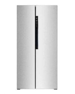 REFRIGERADORA SANKEY 15.2PC RF-16IN88S SXS INV. 430L SIN DISPENSADOR LUZ LED GRIS