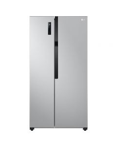 REFRIGERADORA LG GS51BPP 18PC SXS SIN DISPENSADOR SILVER