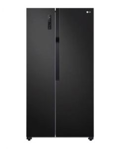 REFRIGERADOR LG GS51MPD 18PC SXS SIN DISPENSADOR NEGRO