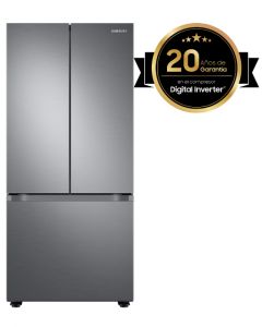 REFRIGERADORA SAMSUNG RF22A4010S9/AP 22PC 3 PUERTAS SIN DISPENSADOR PLATINUM