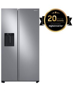 REFRIGERADORA SAMSUNG RS22T5200S9 22.2PC SXS CON DISPENSADOR