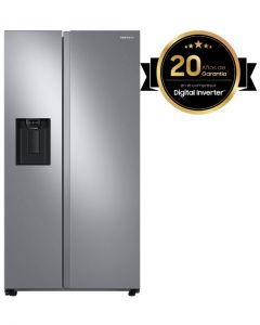 REFRIGERADORA SAMSUNG RS22T5200S9 22PC SXS CON DISPENSADOR