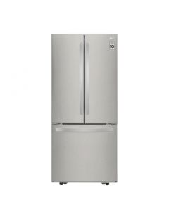 REFRIGERADORA LG GM22BGPK 22PC FRENCH DOOR CON DISPENSADOR SILVER