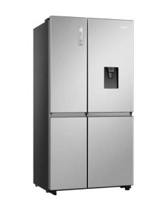 REFRIGERADORA HISENSE 22.9PC RS230WV5A SXS CON DISPENSADOR SILVER