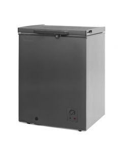CONGELADOR NISATONCH-35DASBW 3.5PC CANASTA DESC. MANUAL GRIS OSCURO