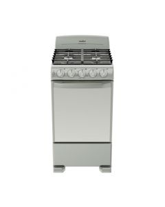 ESTUFA A GAS MABE 20" EM5043BFIS0 SILVER 4 QUEMADORES