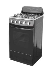ESTUFA A GAS HOTLINE 20" HLGR-497 P/HIERRO FUNDIDO NEGRO