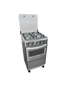 ESTUFA A GAS HOTLINE 20" HLGR-469 4Q T/VIDRIO LUZ P/HIERRO ACERO Q/BRONCE