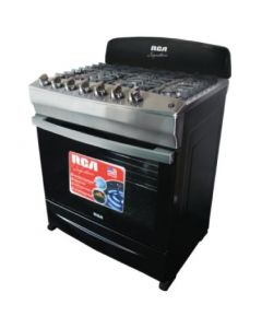 ESTUFA A GAS RCA 30" RCCR7604 P/ACERO Q/BRONCE NEGRO