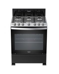 ESTUFA A GAS WHIRLPOOL 30" LWFR3100B NEGRA