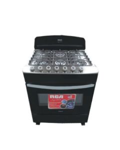 ESTUFA A GAS RCA 30" RCCR7603 NEGRO P/ACERO