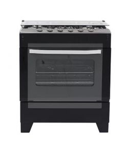 ESTUFA A GAS NISATO 30" NPE-7635TLENPHFM 5Q P/HIERRO ROSTIZADOR GIR. NEGRA