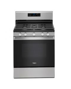 ESTUFA A GAS WHIRLPOOL 30" WFG535S0LS CONVECTION 5 QUEMADORES