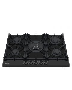 ESTUFA EMPOTRABLE A GAS DRIJA 30" TOSCANA 76 PRO 5Q P/HIERRO VIDRIO