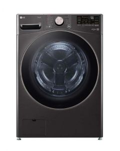 LAVADORA LG WM25BV2S6BR 25KG C FRONTAL BLACK STEEL