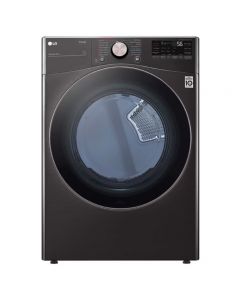 SECADORA GAS LG DF50BV2BR 25KG 7.4PC CARGA FRONTAL BLACK STEEL