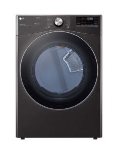 SECADORA ELECTRICA LG DF50BV2BRE 25KG 7.4PC C FRONTAL BLACK STEEL