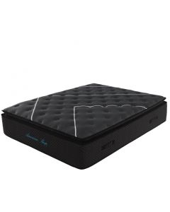 COLCHON FULL AMERICAN SLEEP ONYX RA-P21M021 PILLOTOP GEL RESORTES FORR. INDIVIDUAL