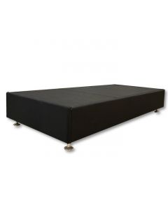 BOX SPRING 3/4 AMERICAN SLEEP NEGRO PATAS NEGRAS