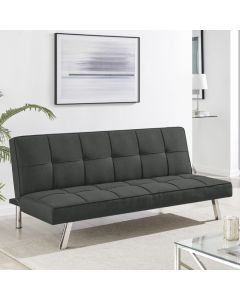 SOFA CAMA 857-MA504150G GRIS OSCURO