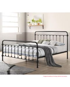 CAMA QUEEN LUCY LY100QHF/100QR ESTRUCTURA DE METAL