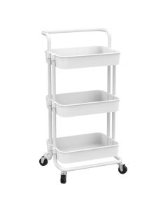 ORGANIZADOR 751318 3 NIVELES BLANCO METAL