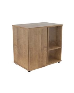 MESA DE NOCHE 852-MN5310-CHC CHOCOLATE CLARO 49X53X36.5CM