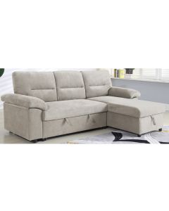 SOFA CAMA 3 PUESTOS MACAN 857-MACANMISTY GRIS CLARO