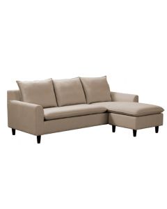 SOFA L P1724-0036 3 PUESTOS BEIGE