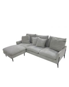SALA IH3009 3 PUESTOS + OTTOMAN TAN