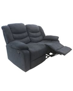 SILLON RECLINABLE U1294X-41B COSMO/DARK GREY 2 PUESTOS