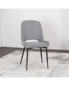 SILLA PARA COMEDOR DS-ND002-01 AMORE GRIS CLARO