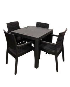 COMEDOR 4 PUESTOS P2029-0017 GRIS EXTERIOR