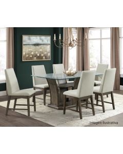 COMEDOR 6 PUESTOS DAPPER DPR500DT/DB/SC