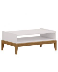 MESA DE CENTRO MILAO 2901BF/2911BF WHITE/ FREIJO