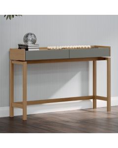 CONSOLA 2152VZ BARCELONA 2 GAVETAS OAK/FERROLACK