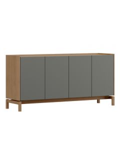BUFETERA 2155VZ BARCELONA 4 PUERTAS 1 GAVETA OAK/FERROLACK