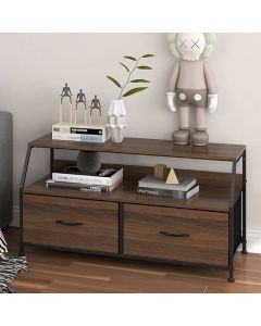 MUEBLE PARA TV 302311 2 GAVETAS CHOCOLATE