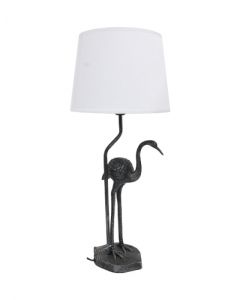 LAMPARA DE MESA 604-00099 58.5CM NEGRO/BLANCO