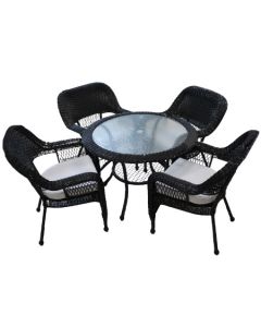 JGO.TERRAZA 854-CS9053STSNBL 4 SILLAS + MESA