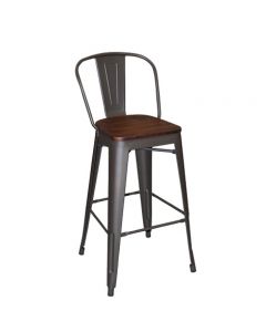 SILLA PARA BAR ALTA P1910-0024 CAFE