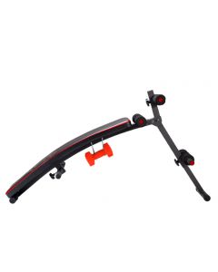 BANCO DE ABDOMINALES STINGRAY SFABSDUMB2X1.5KG +2MANC 1.5KG CAP. 110KG