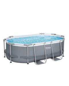 PISCINA BEST WAY 5613Z 3.05MX2.05MX 84CM OVALADA TUBULAR