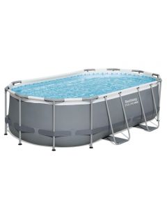 PISCINA BESTWAY 56622 4.27MX2.50MX 99CM OVALADA TUBULAR