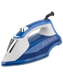 PLANCHA VAPOR B&D IR1866 SUELA CERAMICA/ 1200W/ AZUL