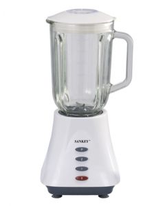 LICUADORA SANKEY BL-775G 2V 350W VIDRIO 1.5L BLANCO