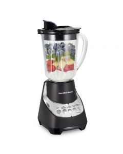 LICUADORA HB53530 12 VEL+ PULSO/ 48OZ/ 800W/ J. VIDRIO/ NEGRA