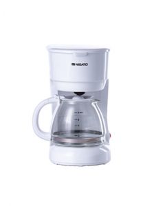 CAFETERA NISATO NCM-86WDL 6 TAZAS CON FILTRO BLANCA