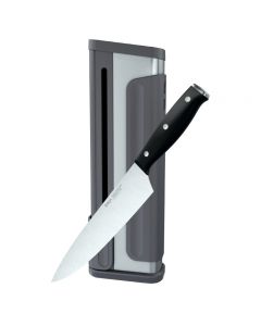 CUCHILLO NINJA K12502 8''/ A. INOXIDABLE/ NEVERDULL CON AFILADOR